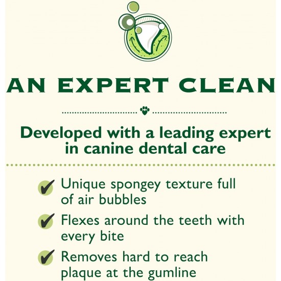 Lily's Kitchen Woofbrush Natural Treats for Adult Dogs Dental Care Chew Snack - Medium Dog (1 Pack of 7 Chews - 28 g) Lily's Kitchen Woofbrush Natural Treats for Adult Dogs Dental Care Chew Snack - Medium Dog (1 Pack of 7 Chews - 28 g)