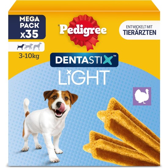 PEDIGREE Dentastix Light Multipack for Small Dogs 5 x 7 Pieces