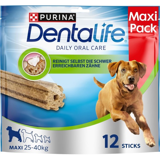 PURINA Dentalife Multipack Dog Dental Care Snacks Reduces Tartar Formation Maxi 72 Pieces PURINA Dentalife Multipack Dog Dental Care Snacks Reduces Tartar Formation Maxi 72 Pieces