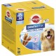 Pedigree DentaStix Daily Oral Care Dental Treat for Medium Dogs - Chicken & Beef Flavoured Dog Treats for Every Day - 1 x 56 Pieces