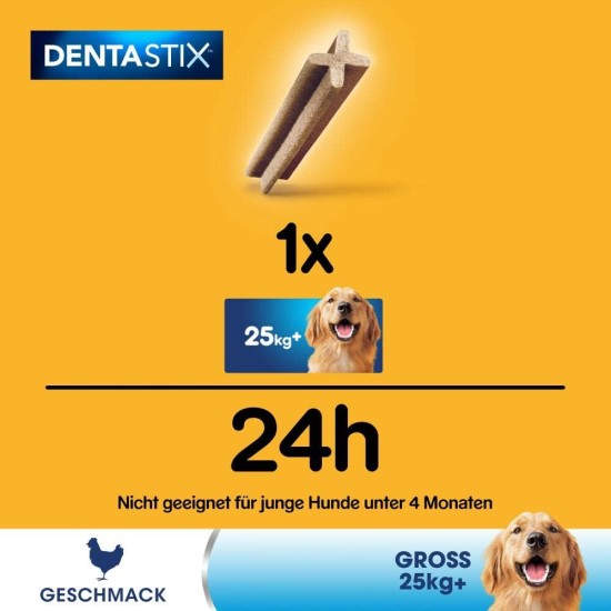 Pedigree DentaStix Daily Oral Care Dental Treat for Medium Dogs - Chicken & Beef Flavoured Dog Treats for Every Day - 1 x 56 Pieces Pedigree DentaStix Daily Oral Care Dental Treat for Medium Dogs - Chicken & Beef Flavoured Dog Treats for Every Day - 1 x 56 Pieces