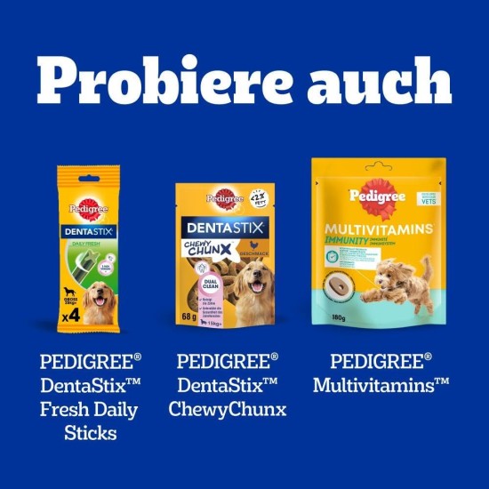 Pedigree DentaStix Daily Oral Care Dental Treat for Medium Dogs - Chicken & Beef Flavoured Dog Treats for Every Day - 1 x 56 Pieces Pedigree DentaStix Daily Oral Care Dental Treat for Medium Dogs - Chicken & Beef Flavoured Dog Treats for Every Day - 1 x 56 Pieces