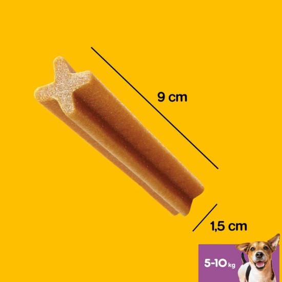 Pedigree DentaStix Daily Oral Care Small Dog Dental Treat - Chicken & Beef Flavoured Dog Treats for Every Day - 1 x 56 Pieces Pedigree DentaStix Daily Oral Care Small Dog Dental Treat - Chicken & Beef Flavoured Dog Treats for Every Day - 1 x 56 Pieces