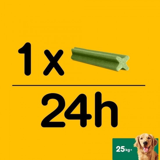 Pedigree DentaStix Fresh dog treats for large dogs, chewing tartar, for healthy teeth and a fresh breath, pack of 10 (10 x 7 pieces) Pedigree DentaStix Fresh dog treats for large dogs, chewing tartar, for healthy teeth and a fresh breath, pack of 10 (10 x 7 pieces)
