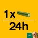 Pedigree DentaStix Fresh dog treats for large dogs, chewing tartar, for healthy teeth and a fresh breath, pack of 10 (10 x 7 pieces) Pedigree DentaStix Fresh dog treats for large dogs, chewing tartar, for healthy teeth and a fresh breath, pack of 10 (10 x 7 pieces)