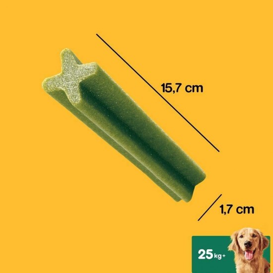 Pedigree DentaStix Fresh dog treats for large dogs, chewing tartar, for healthy teeth and a fresh breath, pack of 10 (10 x 7 pieces) Pedigree DentaStix Fresh dog treats for large dogs, chewing tartar, for healthy teeth and a fresh breath, pack of 10 (10 x 7 pieces)