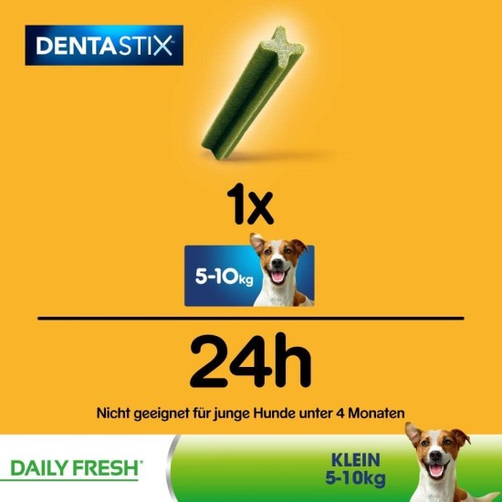 Pedigree Dog Snacks Dog Treats Dentastix Daily Fresh Dental Care, 4 x (4 x 7 Sticks / 110 g), 1.76 kg Pedigree Dog Snacks Dog Treats Dentastix Daily Fresh Dental Care, 4 x (4 x 7 Sticks / 110 g), 1.76 kg