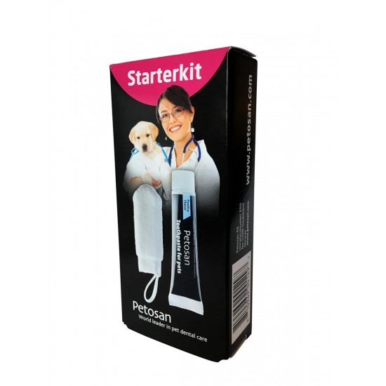 Petosan Mouth Cleaner Set for Finger and Toothpaste Petosan Mouth Cleaner Set for Finger and Toothpaste