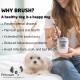 Petosan Pet Dental Kit, Double Headed Toothbrush and Toothpaste