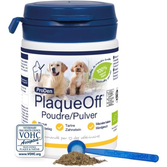 ProDen Plaque Off Dog and Cat Food Supplement, 60 g ProDen Plaque Off Dog and Cat Food Supplement, 60 g