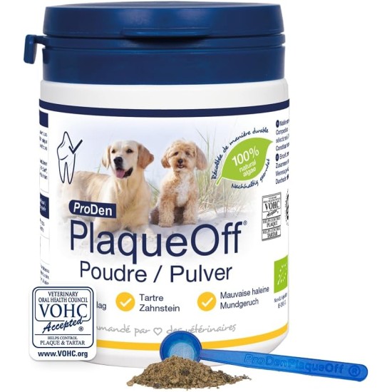 ProDen Plaque Off Dog and Cat Food Supplement, 60 g ProDen Plaque Off Dog and Cat Food Supplement, 60 g