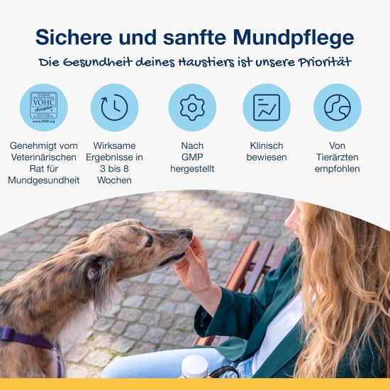 ProDen PlaqueOff 60 Soft Chew Sweets | 100% Natural Plaque, Tartar and Bad Breath Remover for Large Dogs | Works Systemically, Not by Abrasion or Chewing ProDen PlaqueOff 60 Soft Chew Sweets | 100% Natural Plaque, Tartar and Bad Breath Remover for Large Dogs | Works Systemically, Not by Abrasion or Chewing