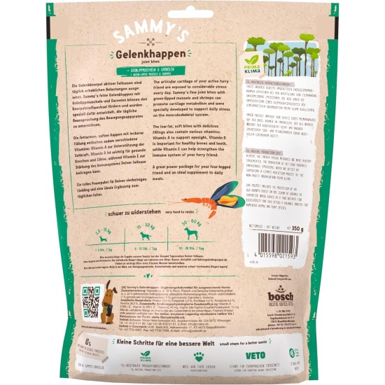Sammy Tooth Stem Chew Bar Snack for Dogs Active Support Dental Care 6 x 300 g Sammy Tooth Stem Chew Bar Snack for Dogs Active Support Dental Care 6 x 300 g