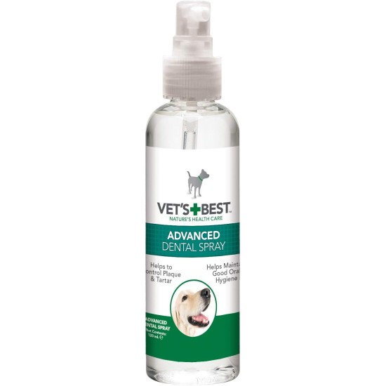 Vet's Best Advanced Dental Spray & Floss Ball for Dogs Vet's Best Advanced Dental Spray & Floss Ball for Dogs