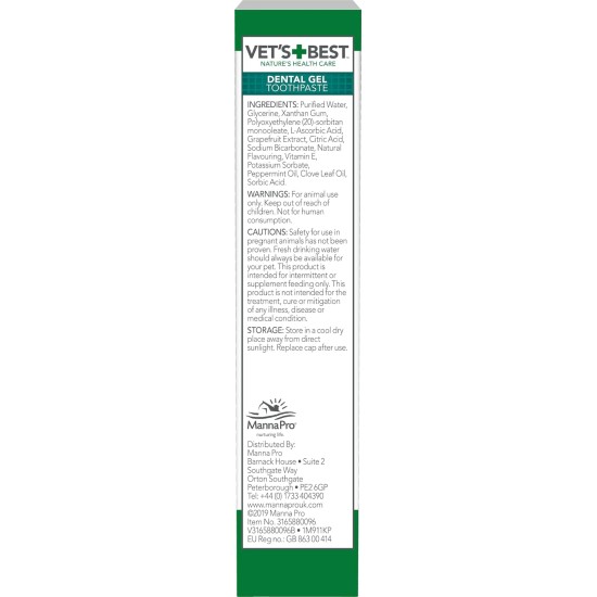 Vets Best Dental Breath Freshener for Dogs, 500 ml Vets Best Dental Breath Freshener for Dogs, 500 ml