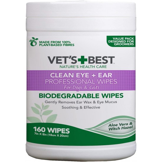 Vet’s Best Professional Eye & Ear Wipes for Dogs Vet’s Best Professional Eye & Ear Wipes for Dogs