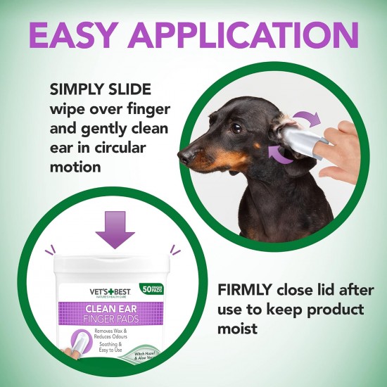 Vet’s Best Professional Eye & Ear Wipes for Dogs Vet’s Best Professional Eye & Ear Wipes for Dogs