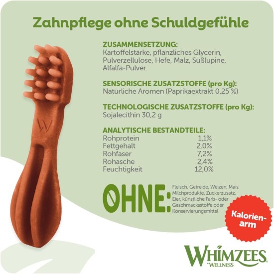 Whimzees Natural Cereal-Free Dental Treats for Dogs, Various Types and Sizes Whimzees Natural Cereal-Free Dental Treats for Dogs, Various Types and Sizes