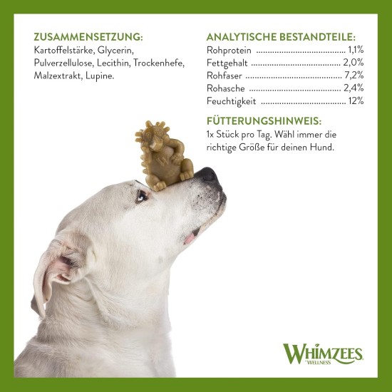 Whimzees natural grain-free dental care snacks, chew sticks for dogs, crocodile Whimzees natural grain-free dental care snacks, chew sticks for dogs, crocodile