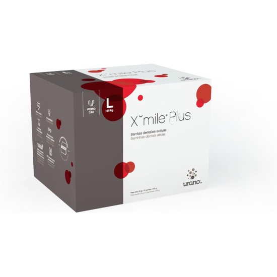 XMILE Plus BARRITAS DENTALES M 320GR 15UDS XMILE Plus BARRITAS DENTALES M 320GR 15UDS