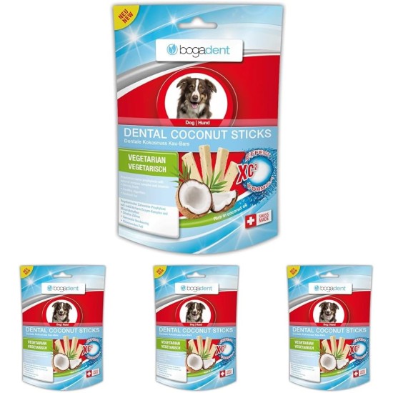 bogar, Bogadent Dental Coconut, Dental Sticks Dog, Dog Snacks with Coconut, Prevents Plaque and Tartar, Dental Care for Dogs, Strengthens the Coat, Dog Accessories, 50 g bogar, Bogadent Dental Coconut, Dental Sticks Dog, Dog Snacks with Coconut, Prevents Plaque and Tartar, Dental Care for Dogs, Strengthens the Coat, Dog Accessories, 50 g