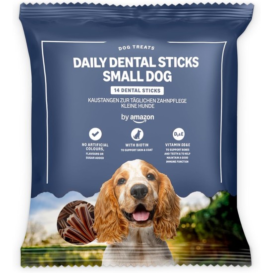 by Amazon - Chew Sticks for Daily Dental Care - Small Dogs, 220 g by Amazon - Chew Sticks for Daily Dental Care - Small Dogs, 220 g