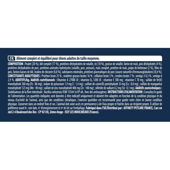 Advance Affinity Dog Food Advance Affinity Dog Food