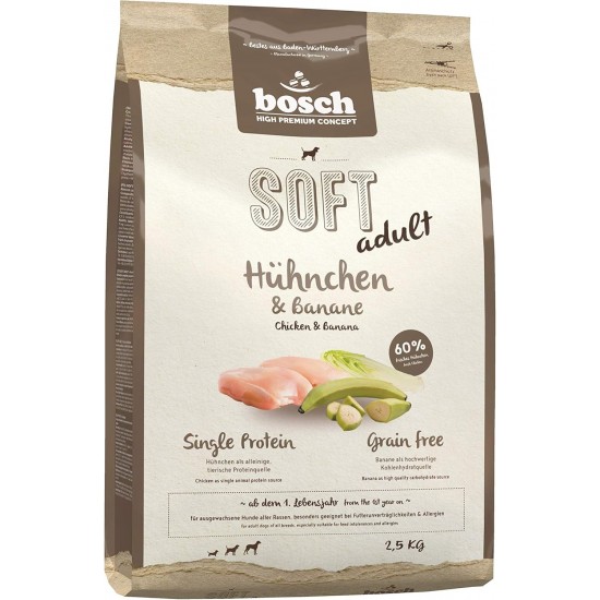 Bosch HPC Plus Ostrich & Potato Dog Food for Adult Dogs of All Breeds, Single Protein, Grain-Free Bosch HPC Plus Ostrich & Potato Dog Food for Adult Dogs of All Breeds, Single Protein, Grain-Free