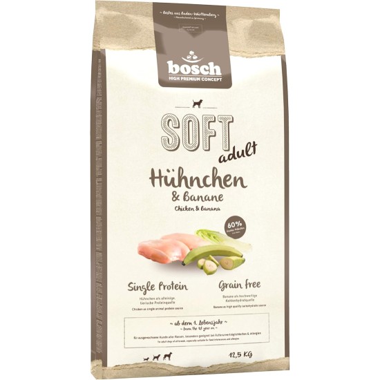 Bosch HPC Plus Ostrich & Potato Dog Food for Adult Dogs of All Breeds, Single Protein, Grain-Free Bosch HPC Plus Ostrich & Potato Dog Food for Adult Dogs of All Breeds, Single Protein, Grain-Free