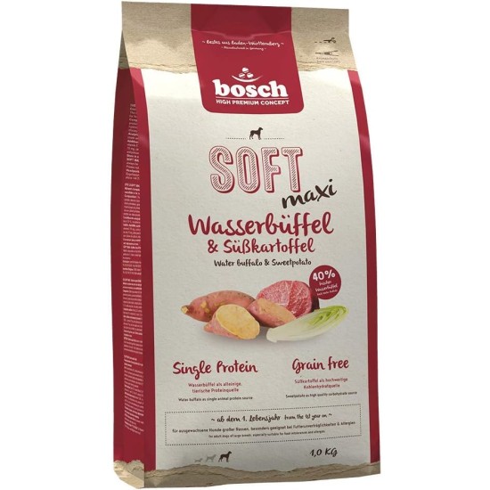 Bosch HPC Plus Ostrich & Potato Dog Food for Adult Dogs of All Breeds, Single Protein, Grain-Free Bosch HPC Plus Ostrich & Potato Dog Food for Adult Dogs of All Breeds, Single Protein, Grain-Free
