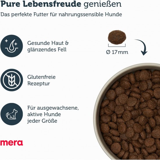 Camera Pure Sensitive Premium Dog Food for Nahrungssensible Dogs No Gluten, 12.5 kg Camera Pure Sensitive Premium Dog Food for Nahrungssensible Dogs No Gluten, 12.5 kg