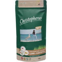 Christopherus Light Grainfree, Complete Food for Adult Dogs with Overweight or Low Activity Dry Food, Lamb + Potato, Croquette Size Approx. 1 cm, Adult Dog, 4 kg Christopherus Light Grainfree, Complete Food for Adult Dogs with Overweight or Low Activity Dry Food, Lamb + Potato, Croquette Size Approx. 1 cm, Adult Dog, 4 kg