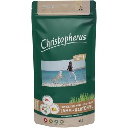 Christopherus Light Grainfree, Complete Food for Adult Dogs with Overweight or Low Activity Dry Food, Lamb + Potato, Croquette Size Approx. 1 cm, Adult Dog, 4 kg Christopherus Light Grainfree, Complete Food for Adult Dogs with Overweight or Low Activity Dry Food, Lamb + Potato, Croquette Size Approx. 1 cm, Adult Dog, 4 kg