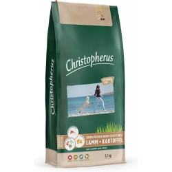 Christopherus Light Grainfree, Complete Food for Adult Dogs with Overweight or Low Activity Dry Food, Lamb + Potato, Croquette Size Approx. 1 cm, Adult Dog, 12 kg Christopherus Light Grainfree, Complete Food for Adult Dogs with Overweight or Low Activity Dry Food, Lamb + Potato, Croquette Size Approx. 1 cm, Adult Dog, 12 kg