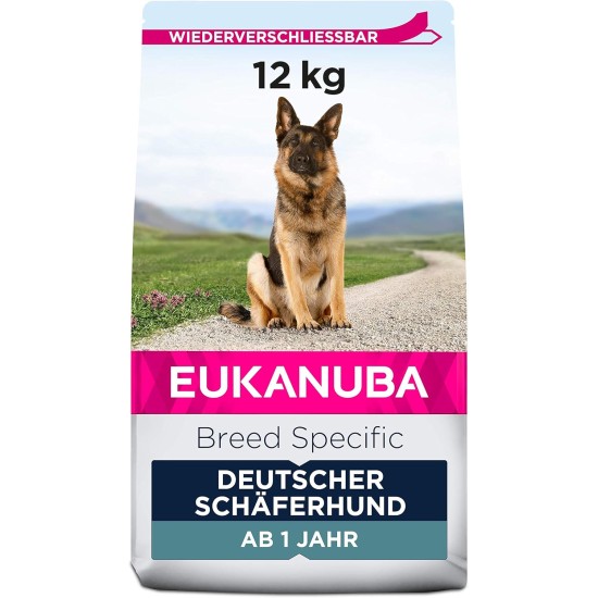 Eukanuba Breed Nutrition German Shepherd Dry Mix, 12 kg Eukanuba Breed Nutrition German Shepherd Dry Mix, 12 kg