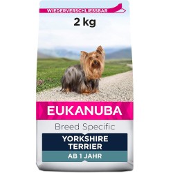 Eukanuba Breed Nutrition Yorkshire Terrier Dry Food, 2 Kg, Pack of 1