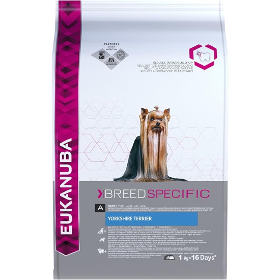 Eukanuba Breed Nutrition Yorkshire Terrier Dry Food, 2 Kg, Pack of 1 Eukanuba Breed Nutrition Yorkshire Terrier Dry Food, 2 Kg, Pack of 1