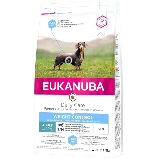 Eukanuba Dry Dog Food Adult Weight Control with Large Breed Chicken,15 kg Eukanuba Dry Dog Food Adult Weight Control with Large Breed Chicken,15 kg