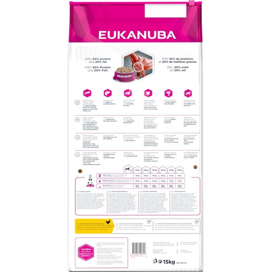 Eukanuba Platinum Performance All Working and Endurance Chicken, 15 kg Eukanuba Platinum Performance All Working and Endurance Chicken, 15 kg