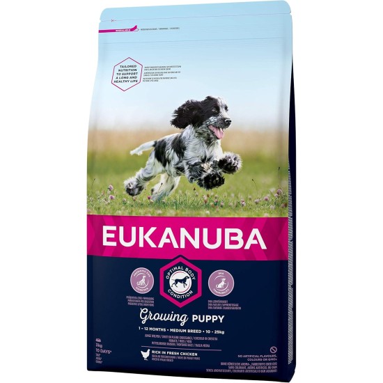 Eukanuba Small Breed Dog Food Premium Dry Fresh Chicken Food - Various Ages, 15 kg Eukanuba Small Breed Dog Food Premium Dry Fresh Chicken Food - Various Ages, 15 kg