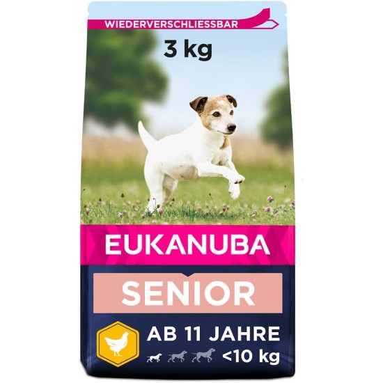 Eukanuba Small Breed Dog Food Premium Dry Fresh Chicken Food - Various Ages, 3 kg Eukanuba Small Breed Dog Food Premium Dry Fresh Chicken Food - Various Ages, 3 kg