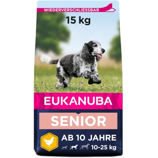 Eukanuba Small Breed Dog Food Premium Dry Fresh Chicken Food - Various Ages, Senior, 15 kg Eukanuba Small Breed Dog Food Premium Dry Fresh Chicken Food - Various Ages, Senior, 15 kg