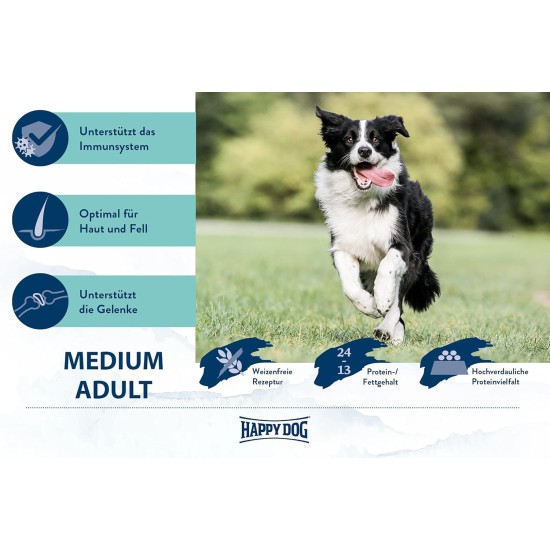 Happy Dog 60761 Supreme Fit & Vital Maxi Adult Dry Dog Food for Large Dogs 14 kg Capacity Happy Dog 60761 Supreme Fit & Vital Maxi Adult Dry Dog Food for Large Dogs 14 kg Capacity