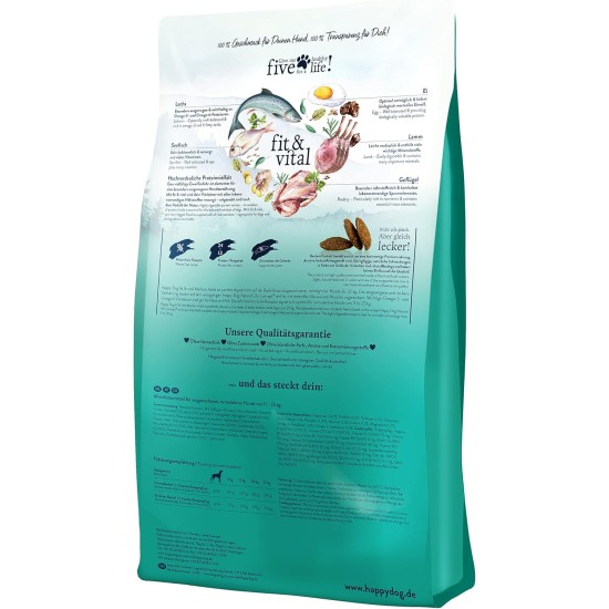 Happy Dog 60761 Supreme Fit & Vital Maxi Adult Dry Dog Food for Large Dogs 14 kg Capacity Happy Dog 60761 Supreme Fit & Vital Maxi Adult Dry Dog Food for Large Dogs 14 kg Capacity