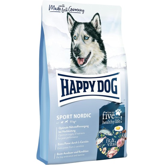 Happy Dog 60761 Supreme Fit & Vital Maxi Adult Dry Dog Food for Large Dogs 14 kg Capacity Happy Dog 60761 Supreme Fit & Vital Maxi Adult Dry Dog Food for Large Dogs 14 kg Capacity