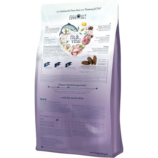 Happy Dog 60761 Supreme Fit & Vital Maxi Adult Dry Dog Food for Large Dogs 14 kg Capacity Happy Dog 60761 Supreme Fit & Vital Maxi Adult Dry Dog Food for Large Dogs 14 kg Capacity