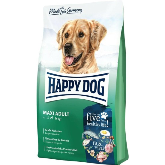 Happy Dog 60761 Supreme Fit & Vital Maxi Adult Dry Dog Food for Large Dogs 14 kg Capacity Happy Dog 60761 Supreme Fit & Vital Maxi Adult Dry Dog Food for Large Dogs 14 kg Capacity
