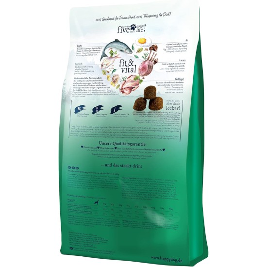Happy Dog 60761 Supreme Fit & Vital Maxi Adult Dry Dog Food for Large Dogs 14 kg Capacity Happy Dog 60761 Supreme Fit & Vital Maxi Adult Dry Dog Food for Large Dogs 14 kg Capacity