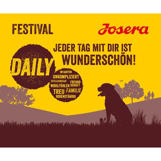 JOSERA Festival (1 x 12.5 kg) | Adult | Premium Dry Food for Adult Picky Dogs | Salmon & Poultry | Delicious Sauce Coat - Also for Soaking | Wheat Free | Dog Food | Pack of 1 JOSERA Festival (1 x 12.5 kg) | Adult | Premium Dry Food for Adult Picky Dogs | Salmon & Poultry | Delicious Sauce Coat - Also for Soaking | Wheat Free | Dog Food | Pack of 1