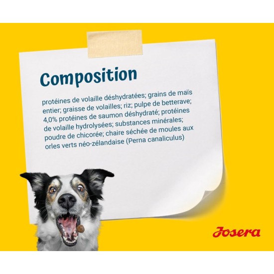 JOSERA High Energy (1 x 12.5 kg) | Adult | Premium Dry Food for Adult Active Dogs | Poultry & Salmon Oil | Ideal for Agile Breeding and Sports Dogs | Wheat Free | Dog Food | Pack of 1 JOSERA High Energy (1 x 12.5 kg) | Adult | Premium Dry Food for Adult Active Dogs | Poultry & Salmon Oil | Ideal for Agile Breeding and Sports Dogs | Wheat Free | Dog Food | Pack of 1